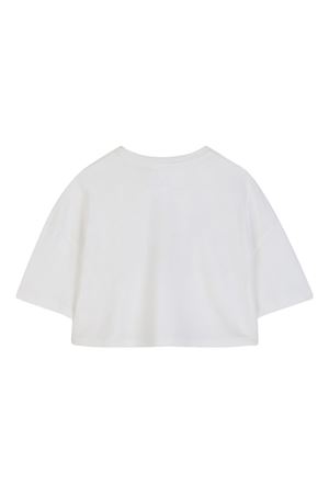 white cotton t-shirt CHLOÉ KIDS | C20859117